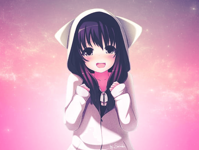 Wallpaper:9ldz5xi66-G= Cute Anime Girl